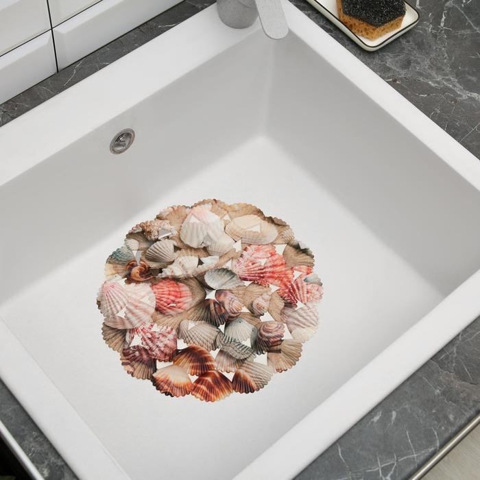 Решетка в раковину «Ракушки» | Доляна