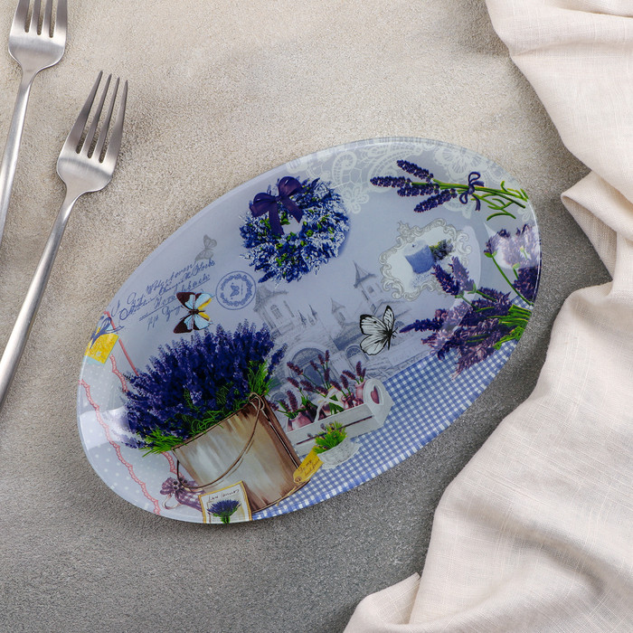 Блюдо сервировочное «Лаванда» | Лаванда | Доляна