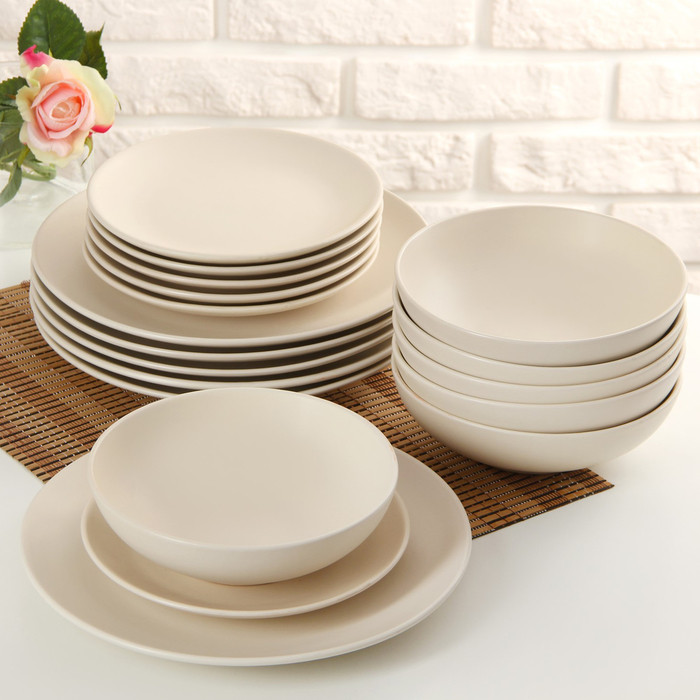 Набор тарелок «Пастель» | Пастель | Доляна