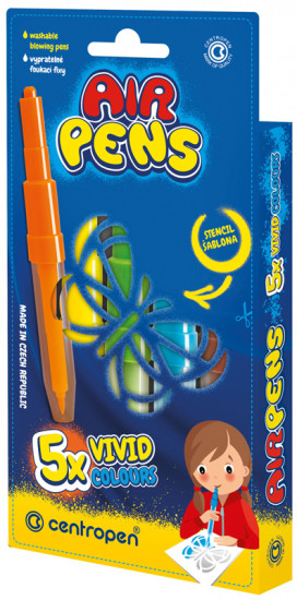 Фломастеры воздушные «Vivid»