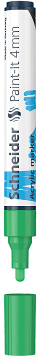 Маркер акриловый, зеленый | Paint-It | Schneider