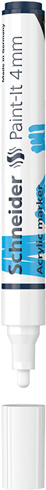 Маркер акриловый, белый | Paint-It | Schneider