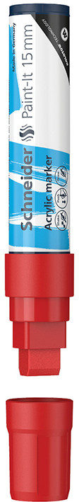 Маркер акриловый, красный | Paint-It | Schneider
