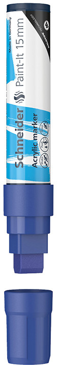 Маркер акриловый, синий | Paint-It | Schneider