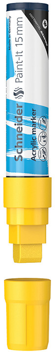 Маркер акриловый, желтый | Paint-It | Schneider