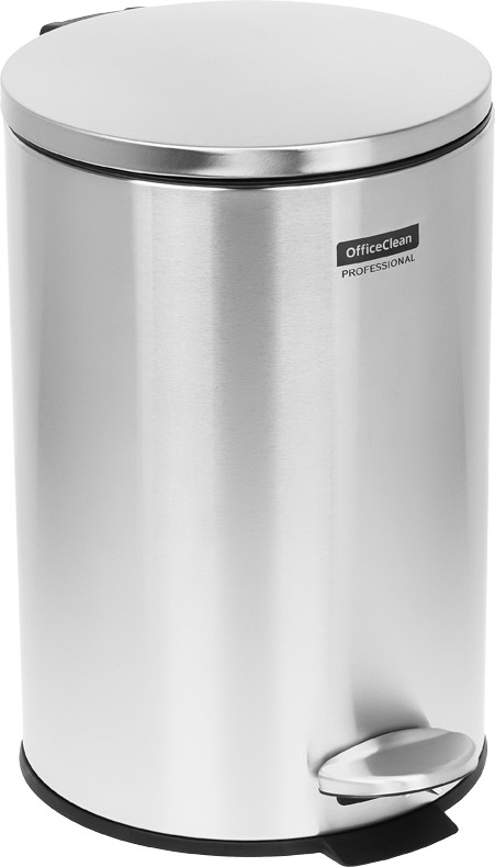 Ведро-контейнер для мусора с педалью «Simple» | Professional | OfficeClean