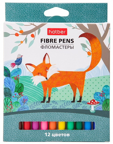 Фломастеры «Eco» | Colora | Hatber