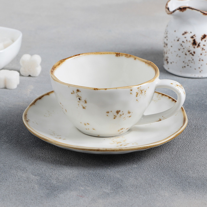 Чайная пара «Космос» | Золотой космос | Доляна