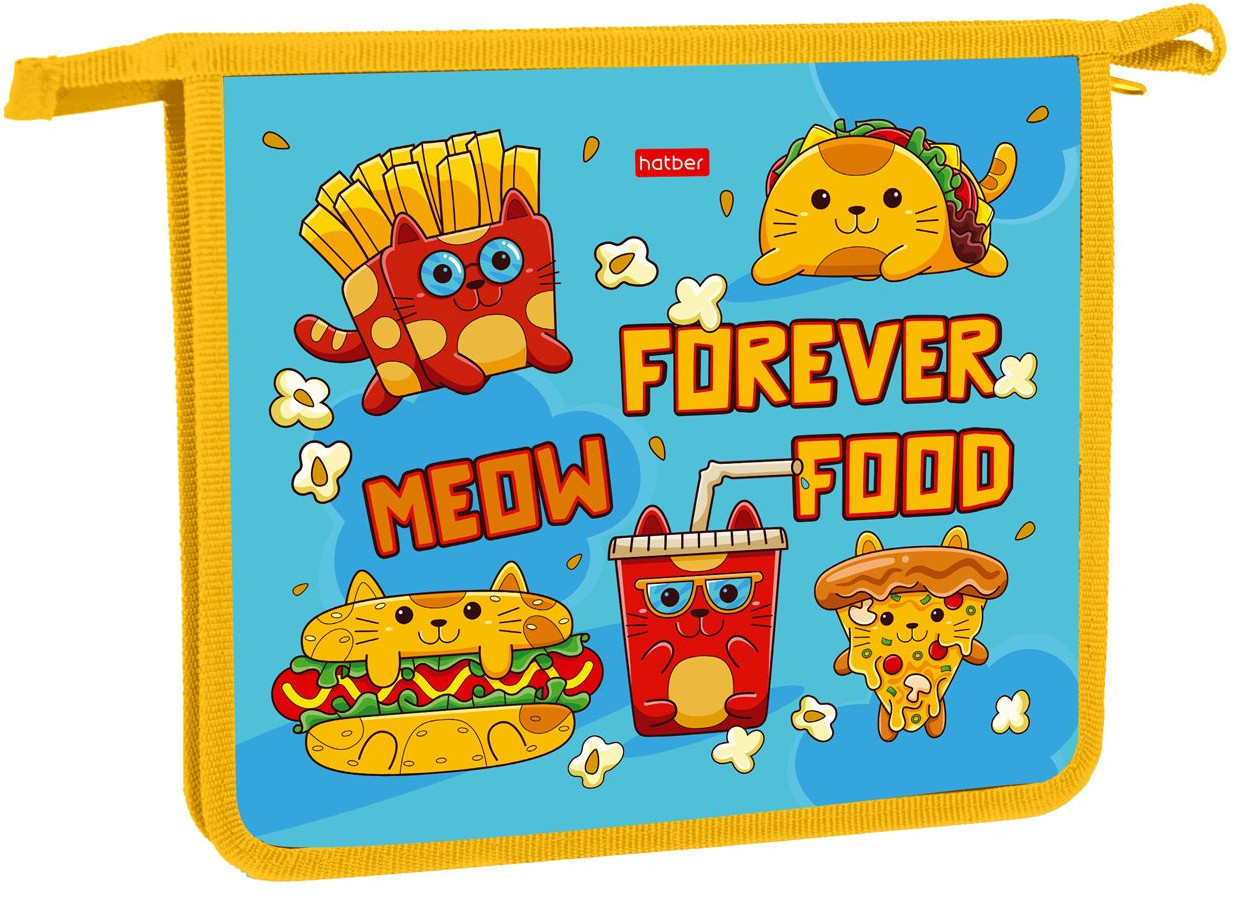 Папка для тетрадей | Cats-Fast Food | Hatber