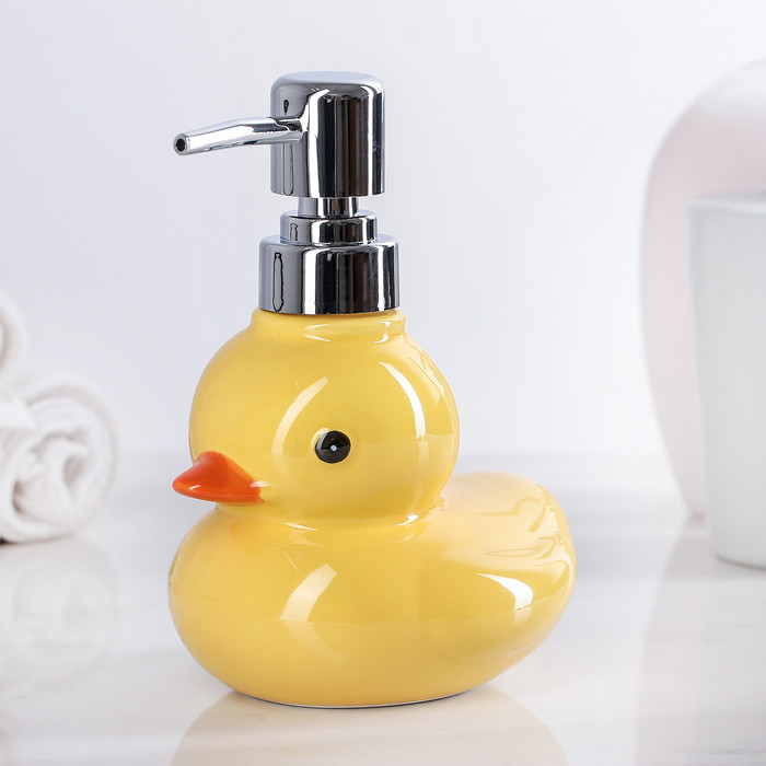 Дозатор для жидкого мыла «Уточка» | Утята | Доляна