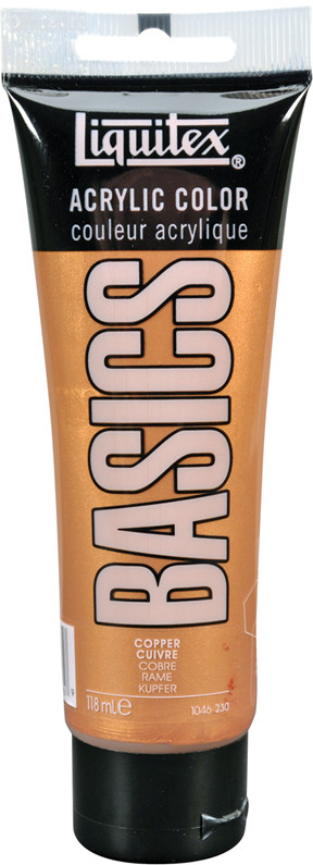 Краска акриловая художественная, 230 медь (металлик) | Basics | Liquitex