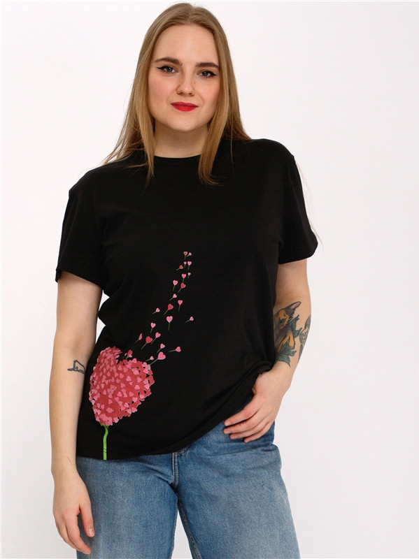 Футболка женская | Валентинки | Апрель