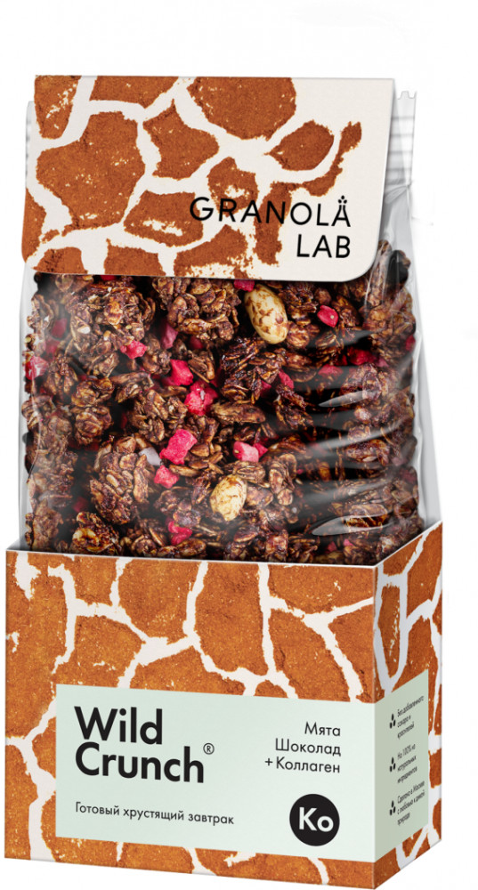 Мюсли с мятой и шоколадом «Wild Crunch» | Granola Lab