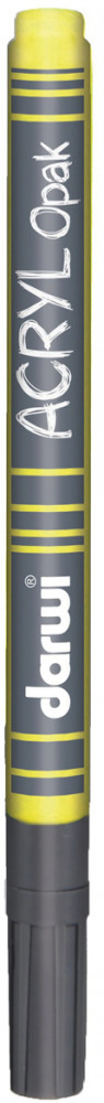Маркер для ткани, 720 темно-желтый | Acryl Opak | Darwi