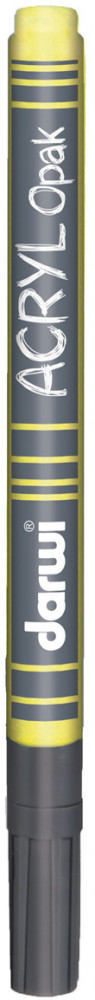 Маркер для ткани, 746 желтая охра | Acryl Opak | Darwi