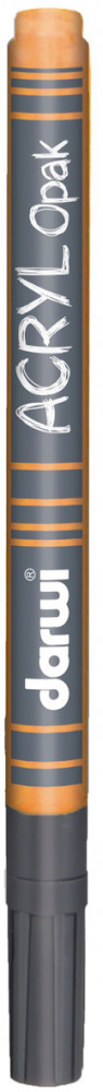 Маркер для ткани, 752 оранжевый | Acryl Opak | Darwi