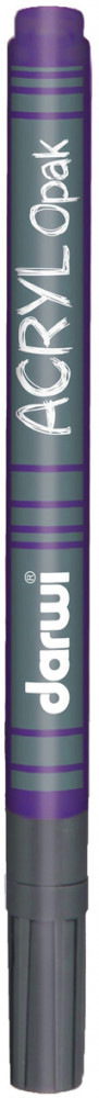 Маркер для ткани, 900 фиолетовый | Acryl Opak | Darwi