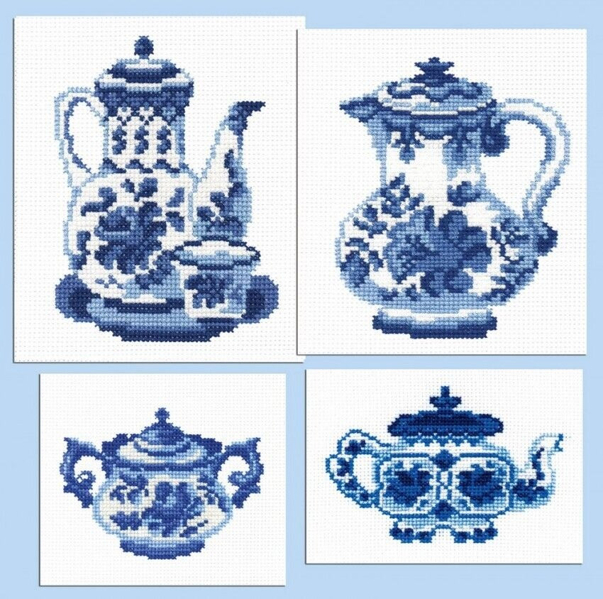 Набор для вышивания «Гжель» | РС-Студия