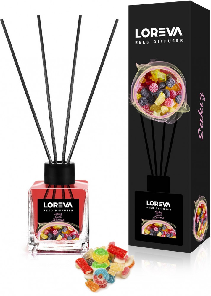 Аромадиффузор ароматический «Бабл-гам» | LOREVA
