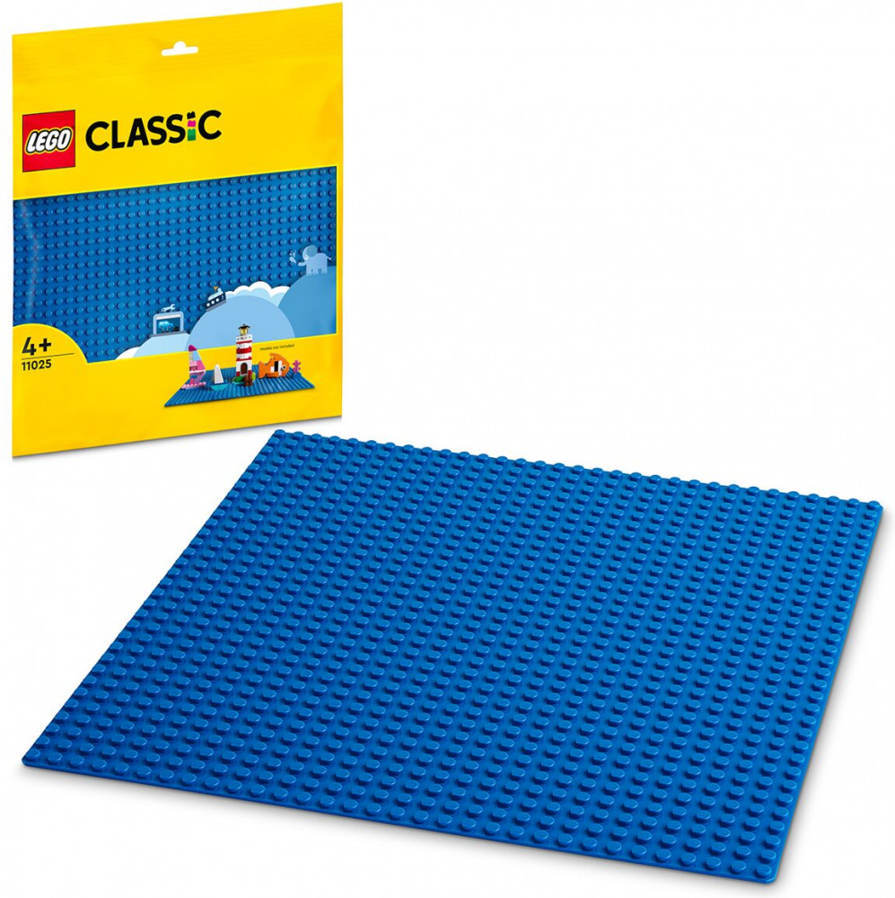 Конструктор Classic 11025 Базовая пластина. Blue Baseplate | LEGO Classic | LEGO (ЛЕГО)