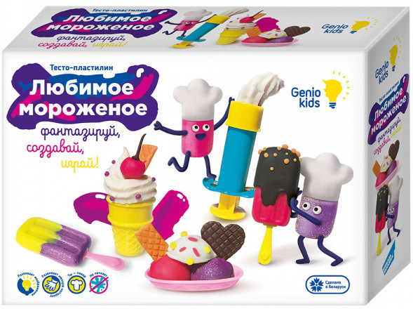 Набор для лепки «Любимое мороженое» | Genio Kids