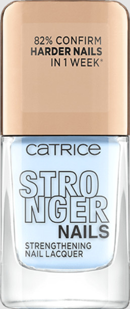 Лак для ногтей укрепляющий «Stronger Nails», оттенок 11 Mighty Blue | Catrice