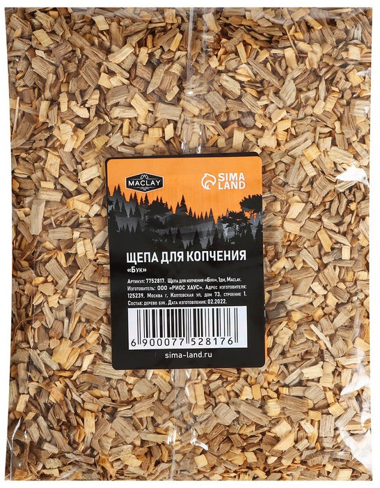 Щепа для копчения «Бук» | Maclay