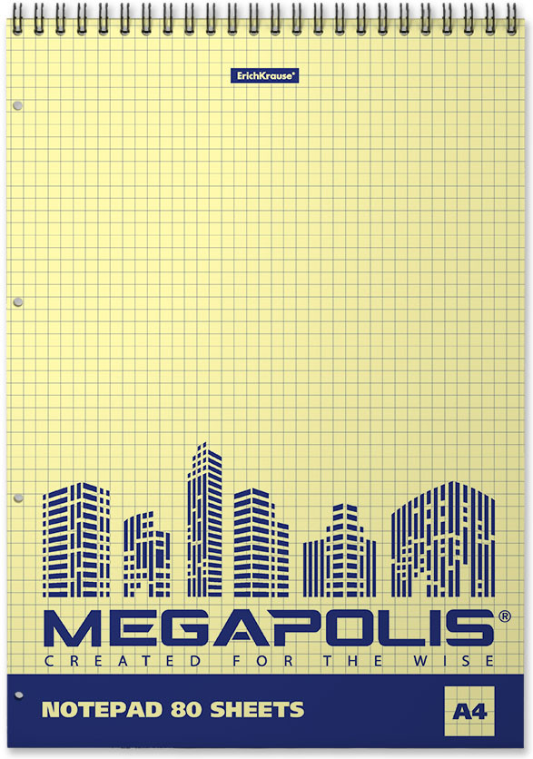 Блокнот «Yellow Concept» | Megapolis | Erich Krause