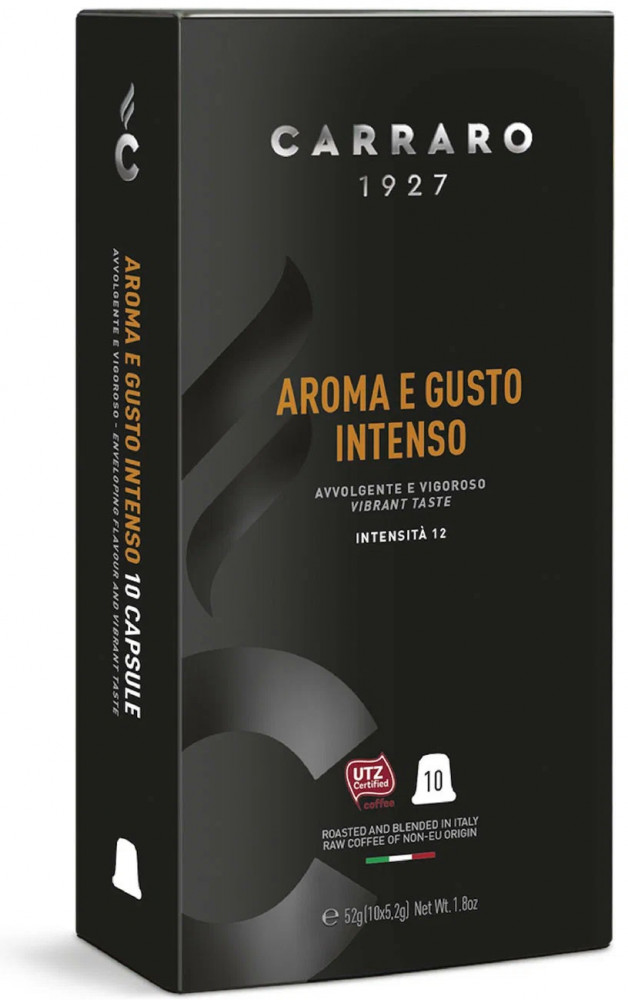 Кофе в капсулах «Aroma e Gusto Intenso» | Carraro