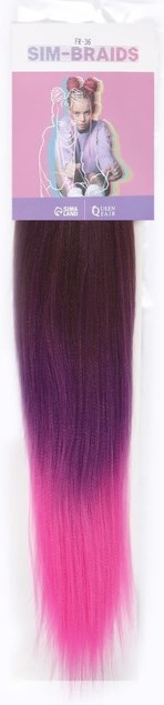 Канекалон гофрированный | Sim-braids | Queen Fair