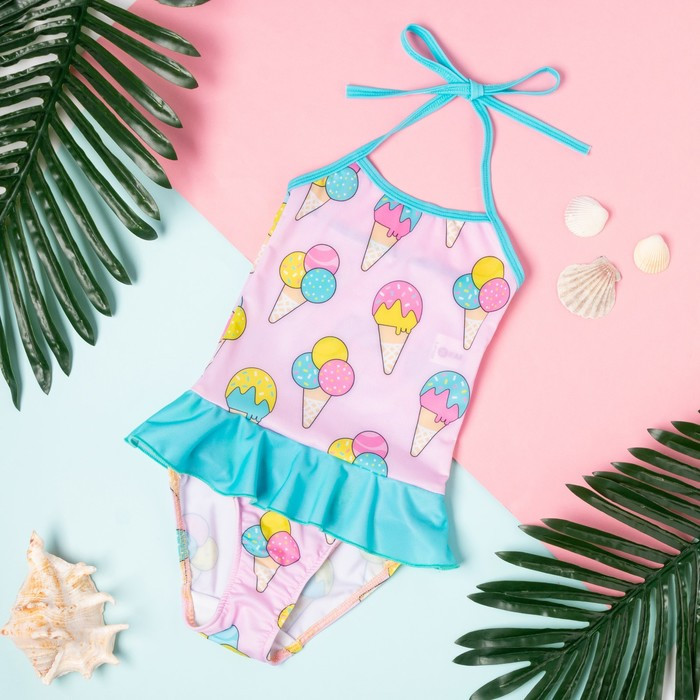 Купальник для девочек «Мороженки» | Купальники KAFTAN | KAFTAN