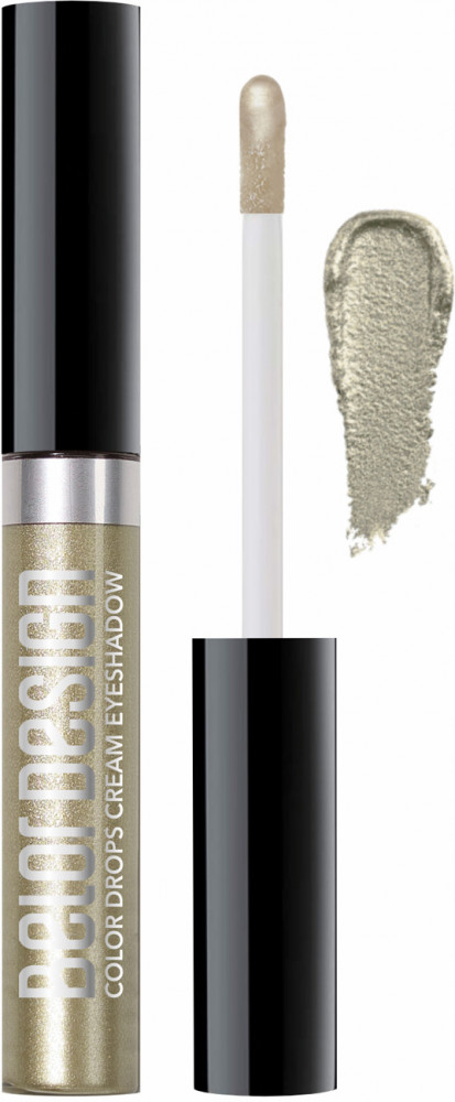 Тени для век кремовые «Color Drops», оттенок 08 Оливковый | BelorDesign