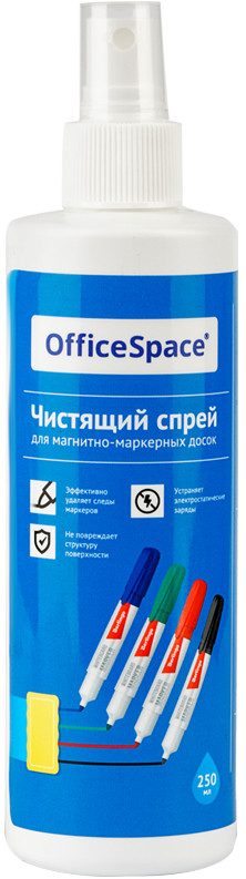 Жидкость-спрей чистящий для маркерных досок | OfficeSpace