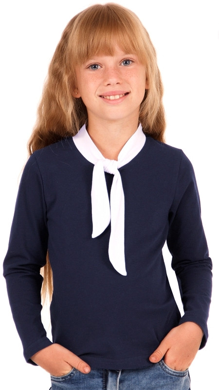 Лонгслив для девочек | Школьница | Апрель