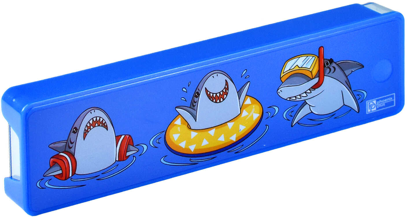 Пенал школьный «Акулы» | Феникс +