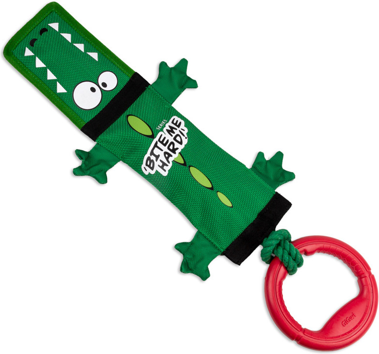 Игрушка с пищалкой «Крокодил» | GiGwi