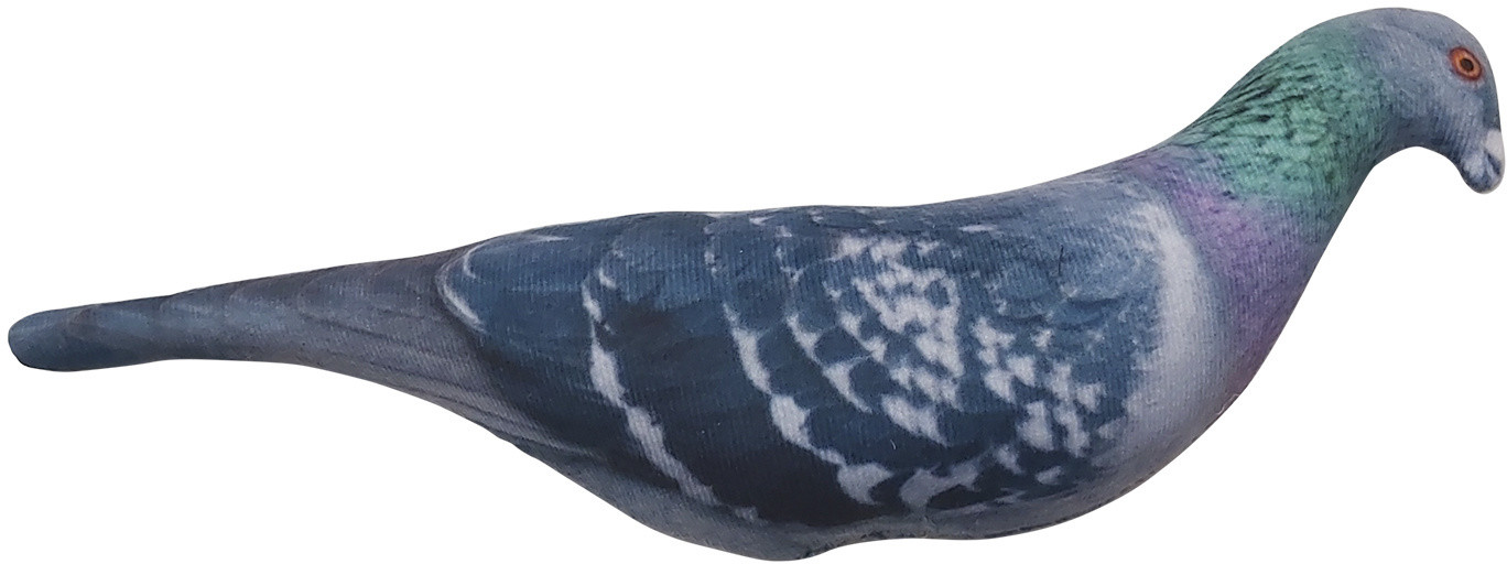 Игрушка для кошки с валерианой и мятой «Голубь сизый» | Антицарапки