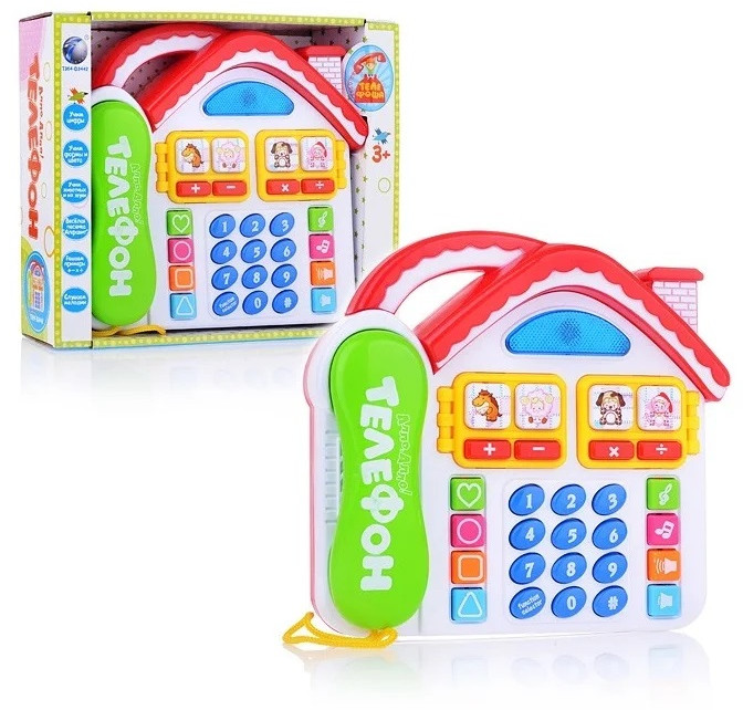 Телефон обучающий «Телефоша» | Наша игрушка