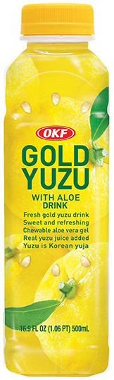 Напиток сокосодержащий с добавлением алоэ вера «Золотой юдзу» | OKF