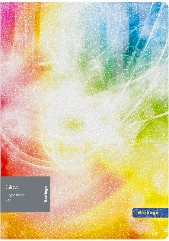 Папка-уголок | Glow | Berlingo