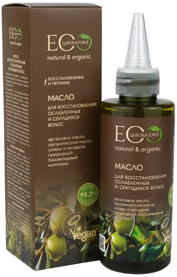 Масло для восстановления ослабленных и секущихся волос | Eco Laboratorie