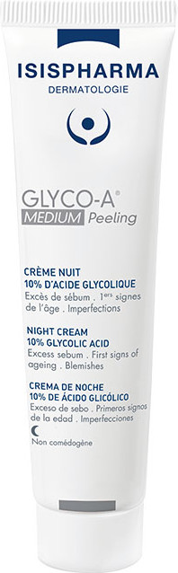 Крем-пилинг с гликолевой кислотой 10% «Glyco-A Post Peeling» | Glyco-A | ISIS Pharma Dermatologie