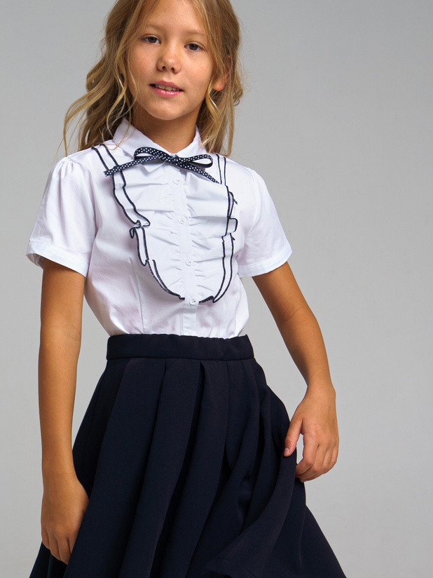 Блузка для девочек | School | PlayToday