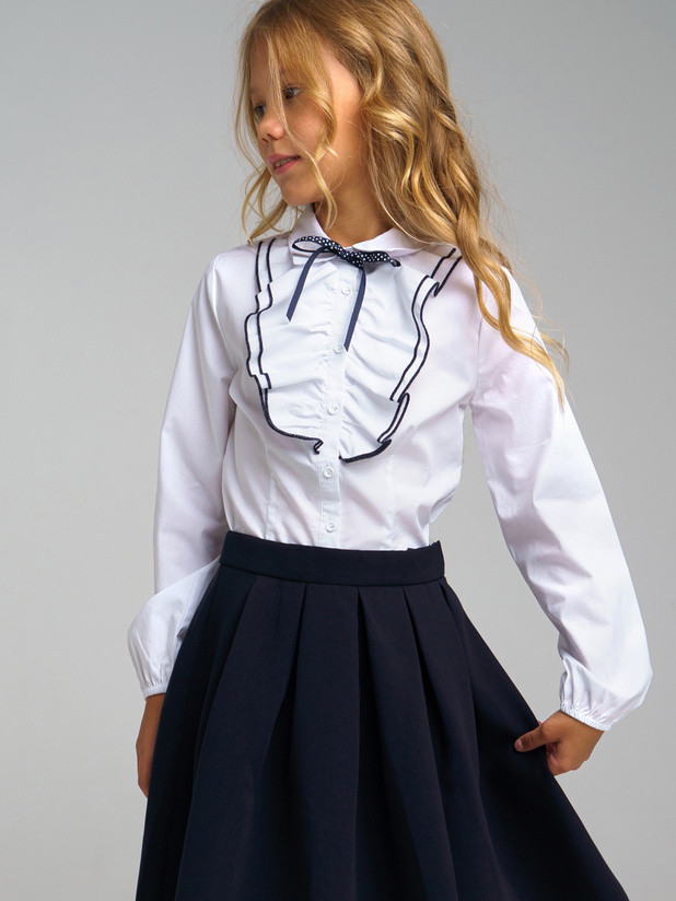 Блузка для девочек | School | PlayToday