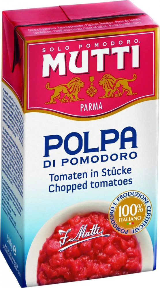 Томаты резаные кубиками в томатном соке | Mutti