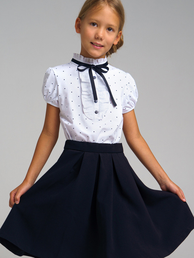 Блузка для девочек | School | PlayToday