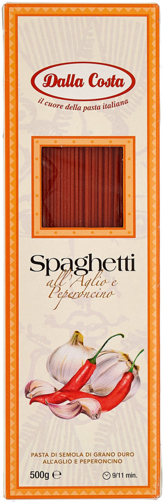 Макароны с чесноком и острым перцем «Spaghetti» | Dalla Costa