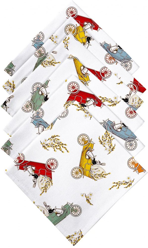 Комплект салфеток | Зайцы | Mia Cara