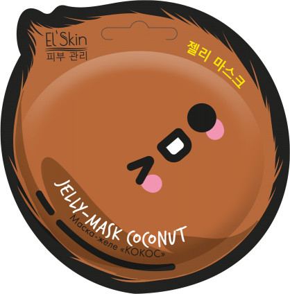 Маска-желе для лица «Кокос» | El’Skin