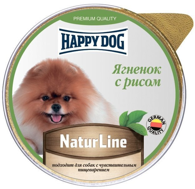Паштет для собак с ягненком и рисом | Happy dog